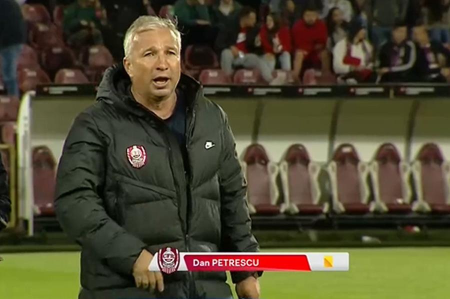 FOTO: Captură TV @Digi Sport 1 CFR Cluj - FCU Craiova în barajul pentru Conference » Hagi și-a făcut partea, victorios în Gruia, dar CSU Craiova a clacat cu rezervele lui Sepsi!