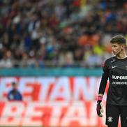 Bogdan Ungureanu a debutat la Rapid în meciul cu FCSB, câștigat cu 5-1 de giuleșteni pe Arena Națională, în etapa 10 de Play-Off 2022/2023 (foto: Raed Krishan/GSP)