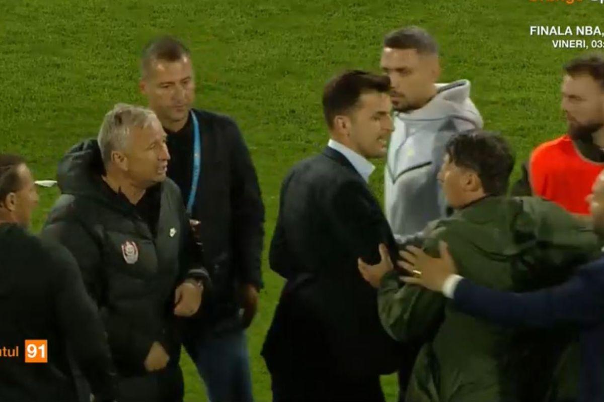 CFR Cluj - Farul, scandal cu Petrescu