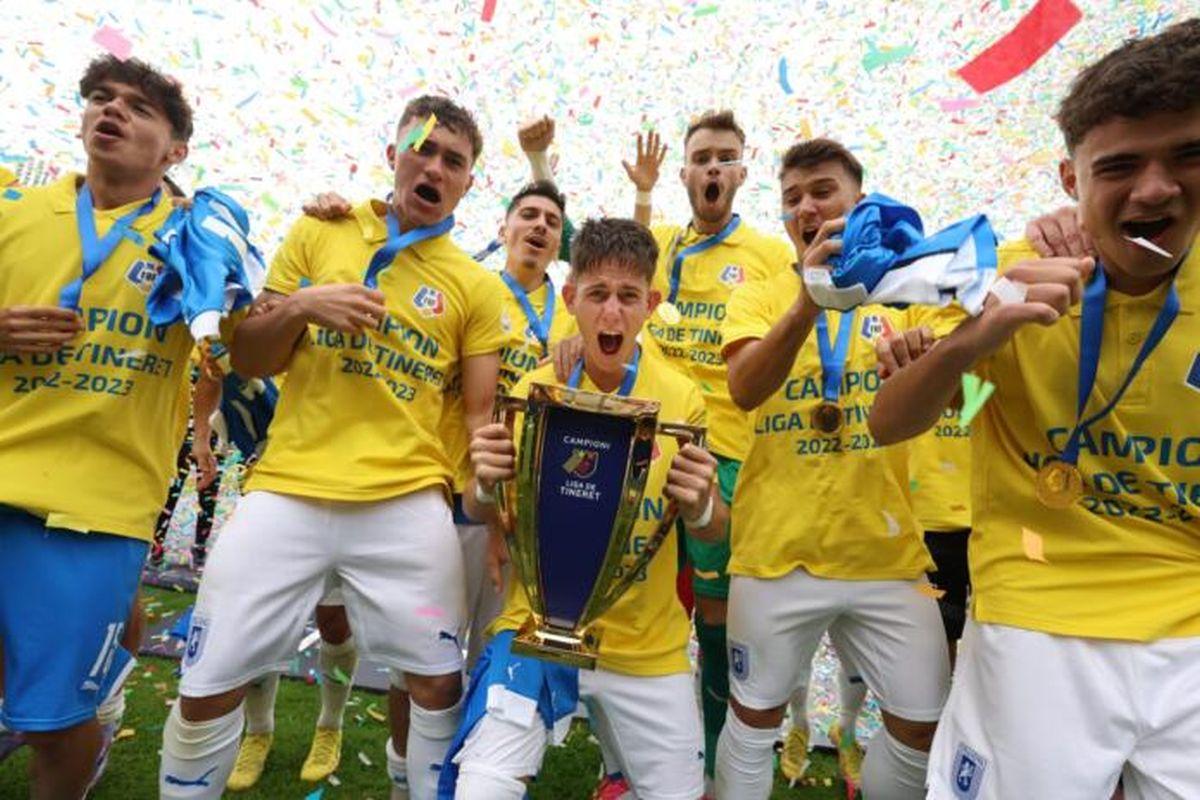 Titlul e-n Bănie! » Universitatea Craiova a învins UTA în finala Ligii de Tineret și va reprezenta România în UEFA Youth League