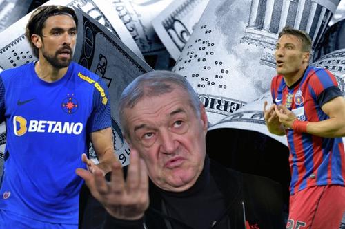 Gigi Becali vrea să-l vândă pe Compagno după nici un an la FCSB