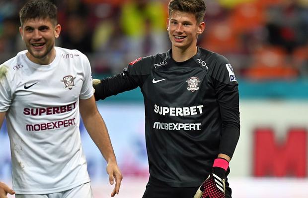 Portarul de 16 ani al Rapidului a doborât un record vechi de 70 de ani! Moment istoric în finalul derby-ului FCSB - Rapid