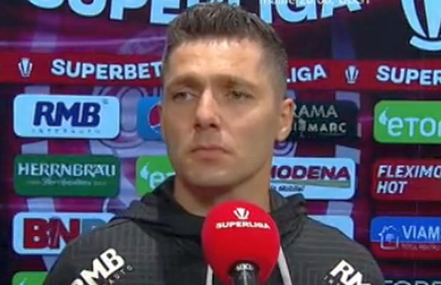 După criza de nervi, Petrescu și-a trimis „secundul” la interviu: „Dan nu se simte bine”