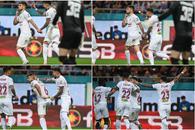 Gest controversat al lui Paul Iacob după golul cu FCSB! Fundașul, misterios la zona mixtă: „Nu puteai să nu mă întrebi?”