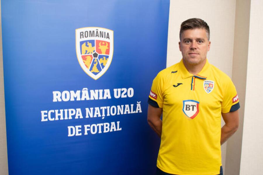 Adrian Dulcea, noul selecționer al naționalei U18 / FOTO: FRF.ro FRF a anunțat astăzi numele noului selecționer » Postul era vacant de o lună