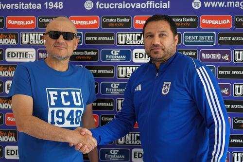 Marius Croitoru, noul antrenor de la FCU Craiova