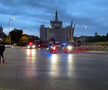 Imagini de neînțeles la sosirea lui Dinamo! » Gardă de onoare, antemergătoare BMW și circulație blocată