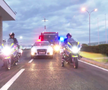 Imagini de neînțeles la sosirea lui Dinamo! » Gardă de onoare, antemergătoare BMW și circulație blocată