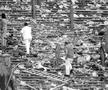 Imaginile Dezastrului Heysel produs pe 29 mai 1985 la Bruxelles, la finala Cupei Campionilor Europeni, Juventus - Liverpool / Foto: GettyImages
