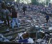 Imaginile Dezastrului Heysel produs pe 29 mai 1985 la Bruxelles, la finala Cupei Campionilor Europeni, Juventus - Liverpool / Foto: Facebook