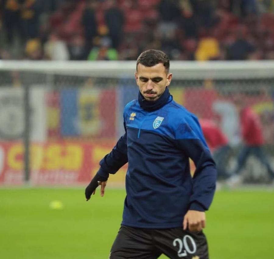 Leard Sadriu pe Arena Națională, la România - Kosovo Ce transfer! A fost în lot la haosul din România - Kosovo și vine în Superliga: contract pe 2 ani