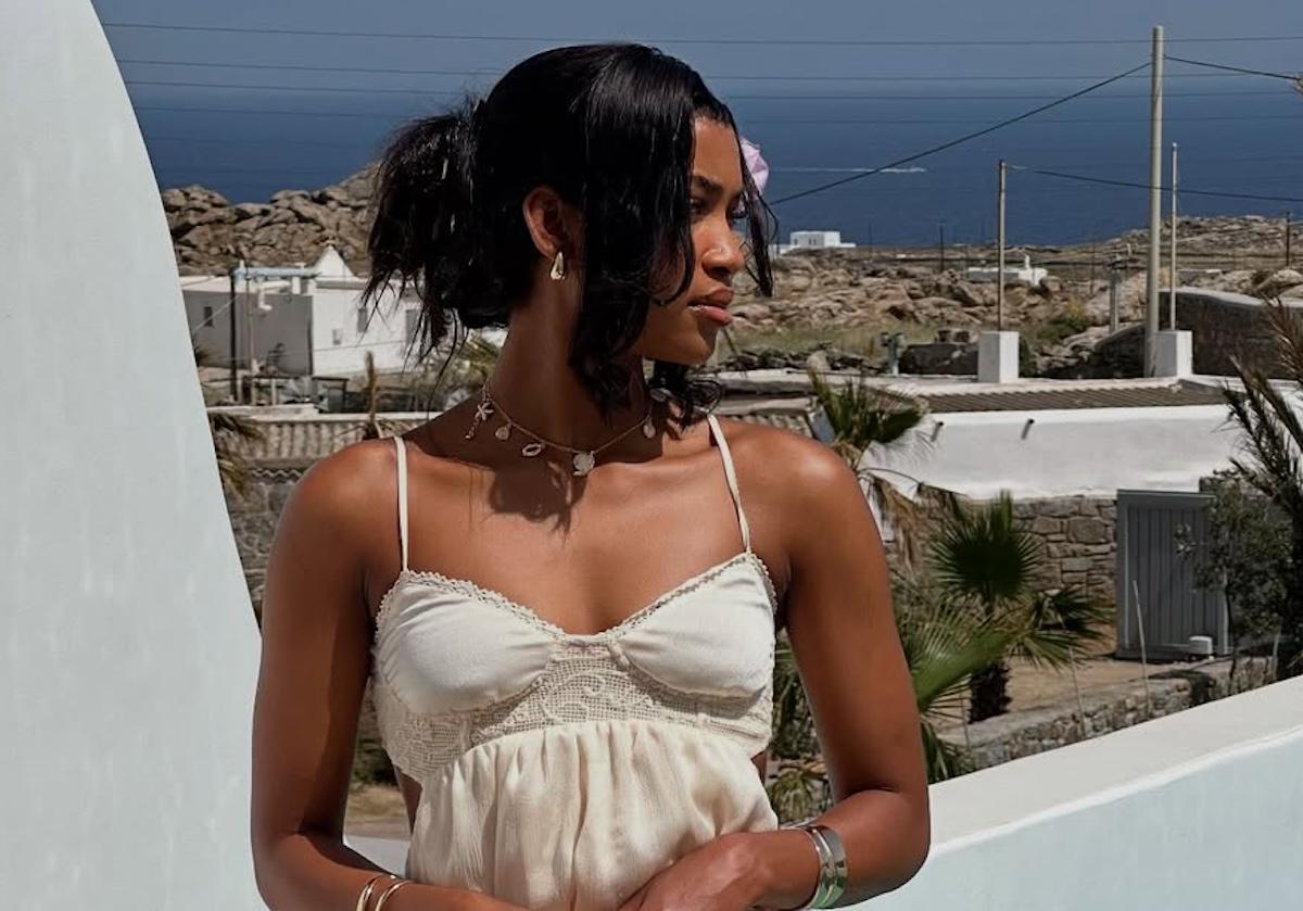 Siyabonga Ngezana, cu soția Mbali Malindi în vacanță în Mykonos