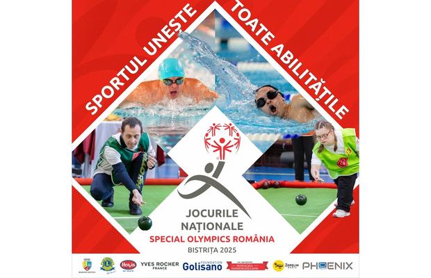 Jocurile Naționale Special Olympics România 2025 încep pe 30 mai la Bistrița: trei zile de competiție, incluziune și fair-play