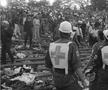 Imaginile Dezastrului Heysel produs pe 29 mai 1985 la Bruxelles, la finala Cupei Campionilor Europeni, Juventus - Liverpool / Foto: Facebook