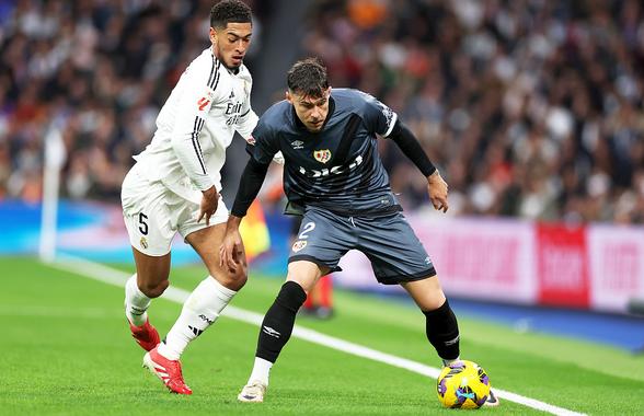 Andrei Rațiu e printre GREII din La Liga » La un capitol ofensiv îi bate pe Bellingham, Rodrygo și Raphinha!
