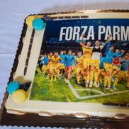Jucătorii Parmei, la petrecerea organizată de club după salvarea de la retrogradare / Foto: Parma Calcio 1913
