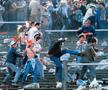 Imaginile Dezastrului Heysel produs pe 29 mai 1985 la Bruxelles, la finala Cupei Campionilor Europeni, Juventus - Liverpool / Foto: Facebook