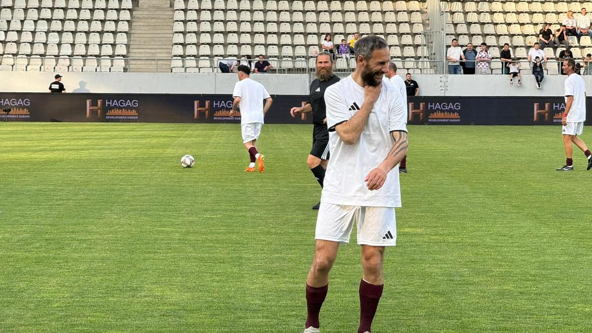 Lucian Burdujan la meciul FCSB - Rapid
