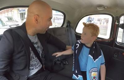 Emoționant! După 10 ani, Guardiola l-a întâlnit din nou pe copilul care-l întrebase când a semnat cu City: „Unde vom pune trofeele?”