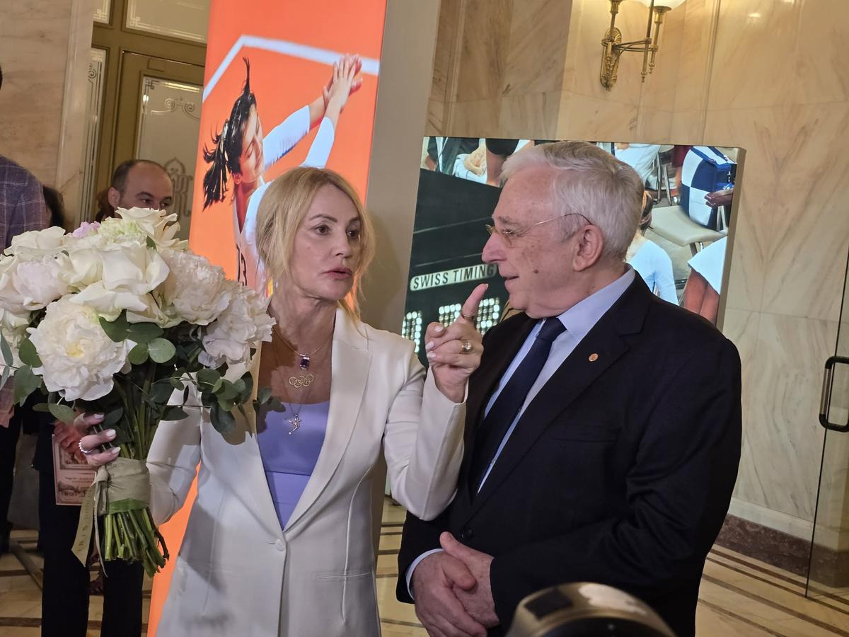Banca Națională a României a omagiat-o pe Nadia Comăneci