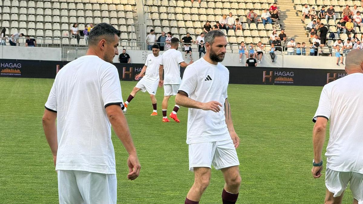 Lucian Burdujan la meciul FCSB - Rapid