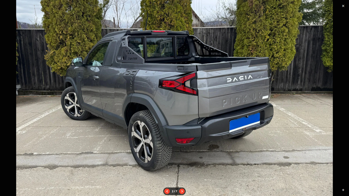 Dacia lansează în România noul model Duster Pick-Up » Prețul de pornire