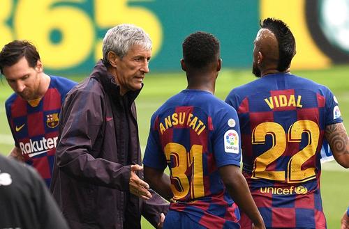 Quique Setien nu mai e pe placul jucătorilor de la Barcelona