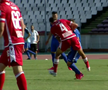 DINAMO - VOLUNTARI. FOTO A părăsit terenul în lacrimi după o lovitură dureroasă, fără minge!