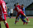 DINAMO - VOLUNTARI. FOTO A părăsit terenul în lacrimi după o lovitură dureroasă, fără minge!
