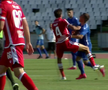 DINAMO - VOLUNTARI. FOTO A părăsit terenul în lacrimi după o lovitură dureroasă, fără minge!