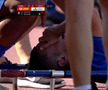 DINAMO - VOLUNTARI. FOTO A părăsit terenul în lacrimi după o lovitură dureroasă, fără minge!