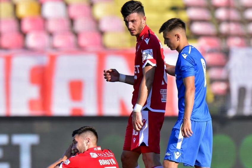 Ultimul eșec al lui Dinamo a fost produs de Ion Gheorghe, un jucător crescut în „Ștefan cel Mare”. FOTO: Cristi Preda