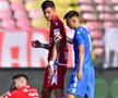 Ultimul eșec al lui Dinamo a fost produs de Ion Gheorghe, un jucător crescut în „Ștefan cel Mare”. FOTO: Cristi Preda