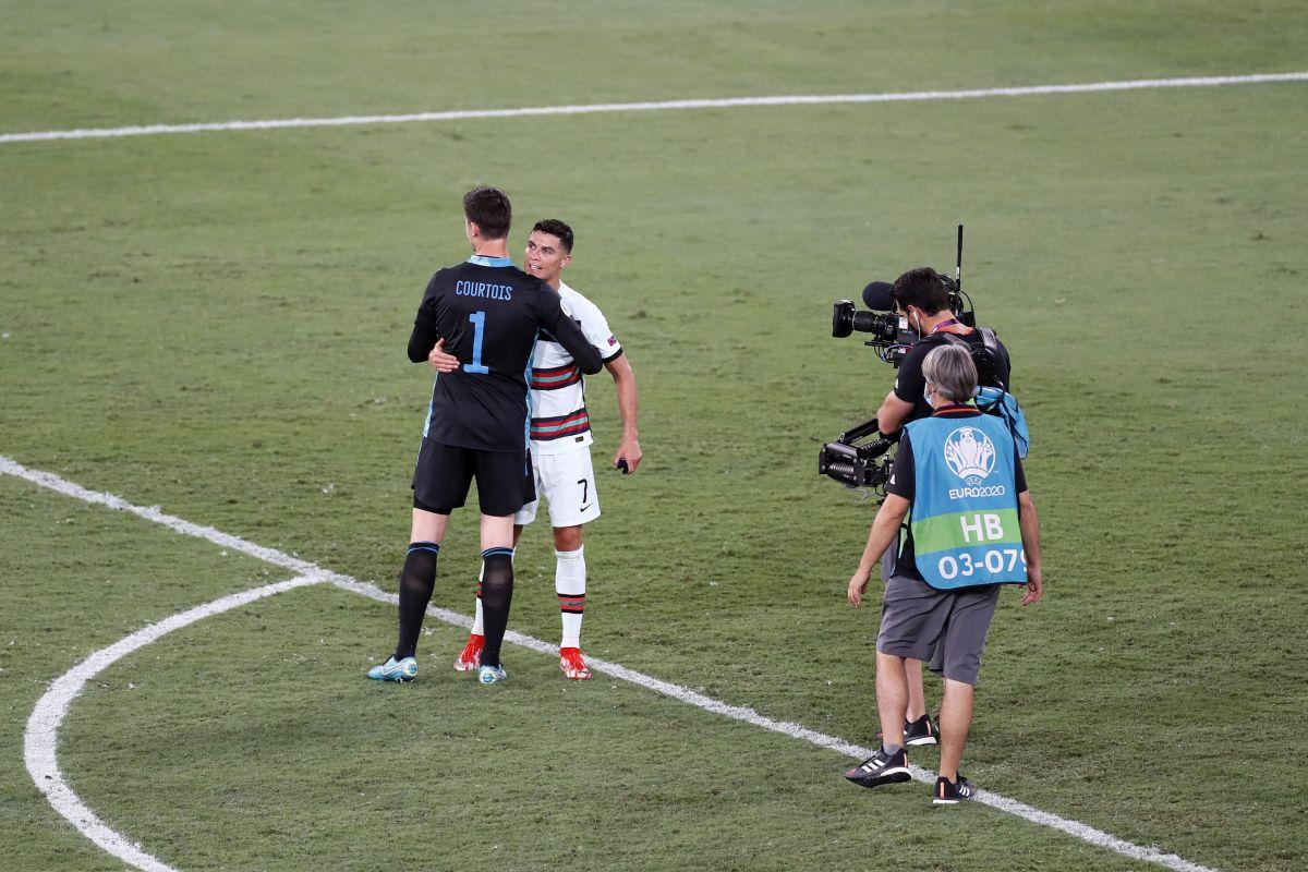 Obrigado, Cristiano Ronaldo! Durere, neputință, frustrare: fotografii au surprins emoțiile lui Ronaldo după eliminarea de la EURO 2020
