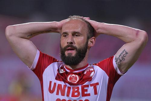 Ante Puljici, 33 de ani, a tras tare și în stagiul din Turcia, el a mărturisit de mai multe ori că ar vrea să-și încheie cariera la Dinamo, dar și el, și colegii așteaptă să fie plătiți // foto: Imago