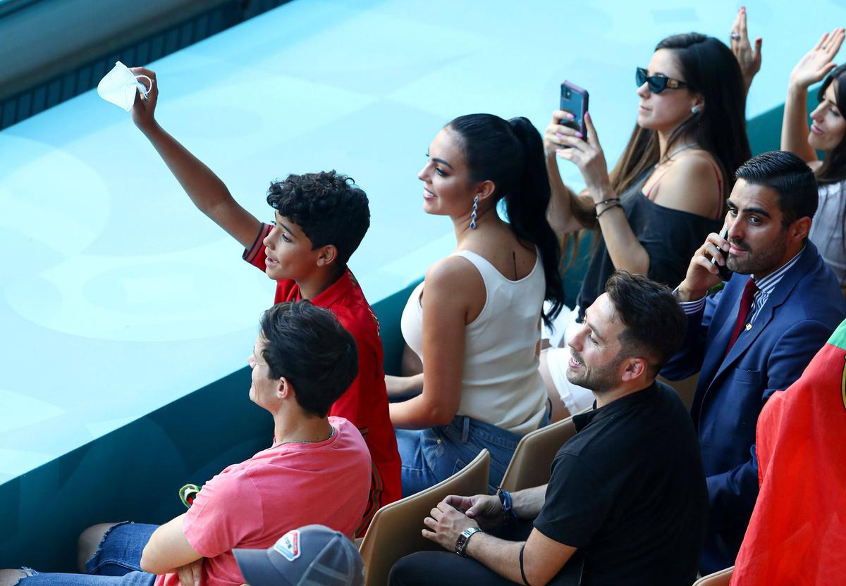 Georgina și Cristiano pe Netflix? Cum a apărut iubita lui Ronaldo la Belgia - Portugalia