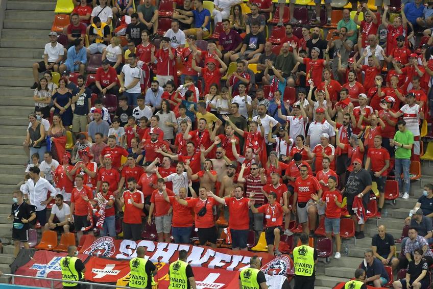 Sectorul elvețienilor pe Arena Națională