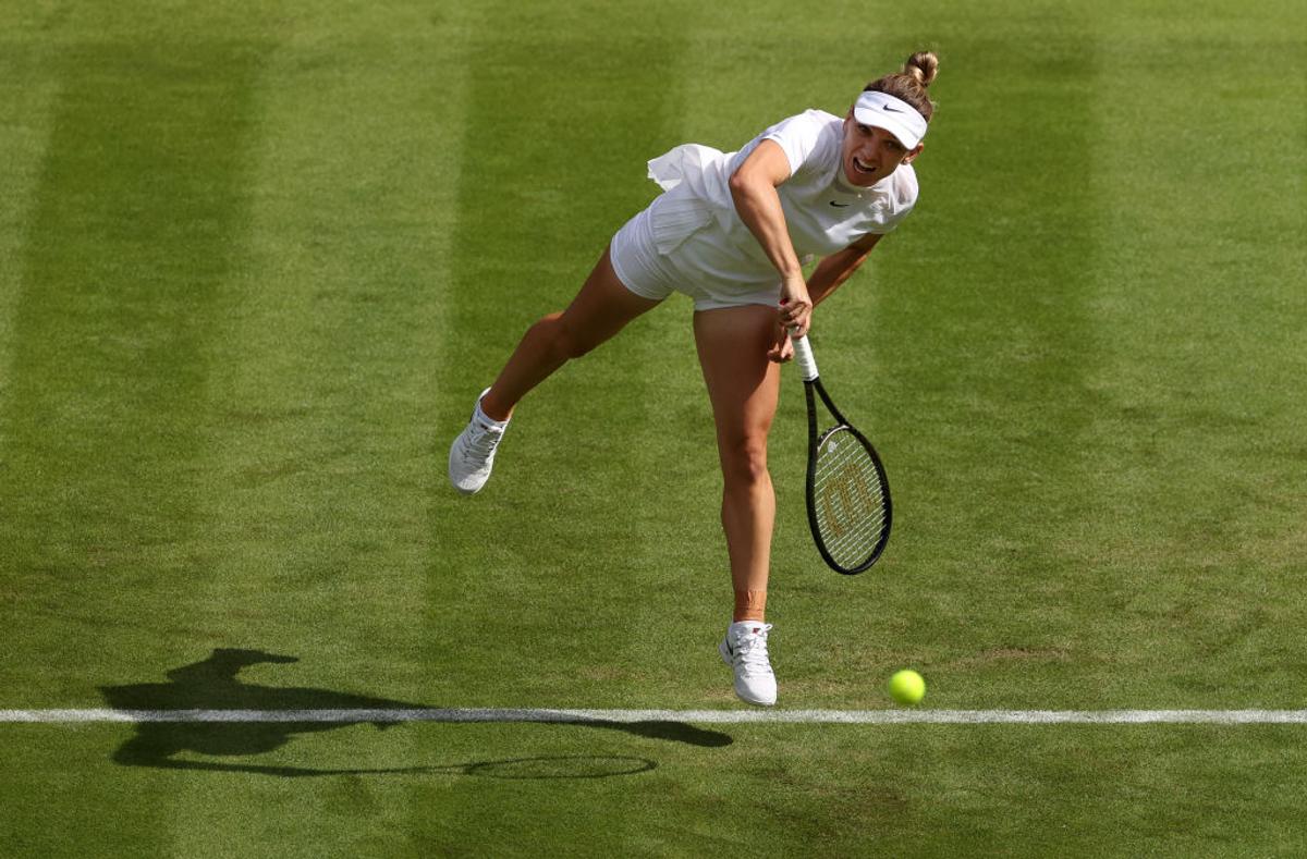 Simona Halep pictează pe iarba de la Wimbledon » Prestație magnifică în fața cehoaicei Muchova + cine e adversara din turul II