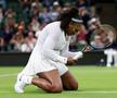 Serena Williams a fost eliminată în primul tur la Wimbledon, după un set decisiv antologic + de ce a jucat cu un bandaj pe față