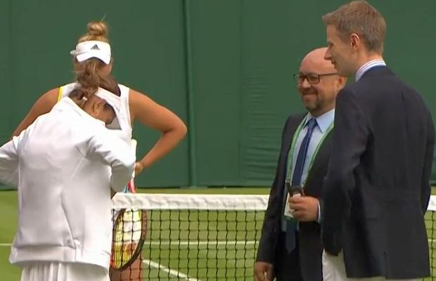 Mihaela Buzărnescu, cu probleme înainte de primul meci de la Wimbledon » Obligată de organizatori să se schimbe