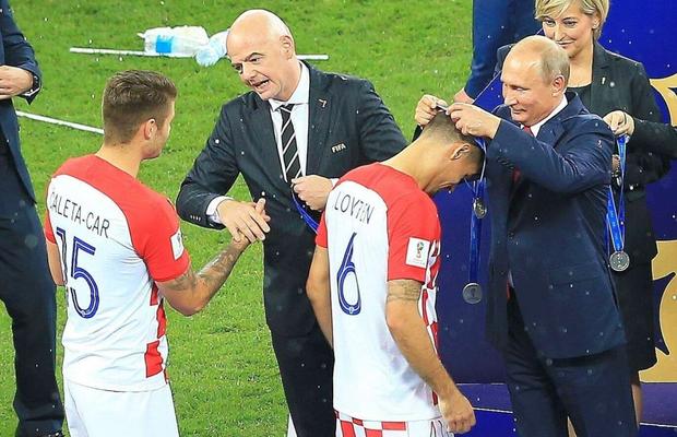 Jucătorul croat care a primit o medalie de la Putin ignoră războiul: „N-am nimic împotriva Rusiei”