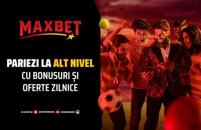Pariezi la Alt Nivel pe MaxBet.ro cu Bonusuri și Oferte Zilnice