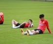 „Să consemnați cu exactitate cine a câștigat!” » SHOW cu MM, Charalabous și Mache la fotbal-tenis, în cantonamentul FCSB