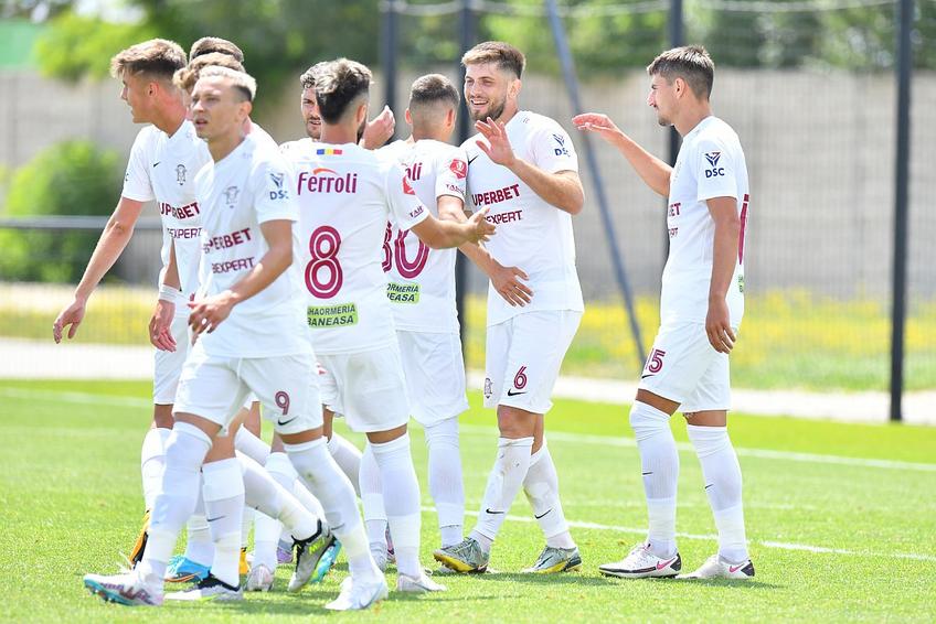 Rapid a remizat cu DAC Dunajska Streda, vicecampioana Slovaciei, scor 1-1.