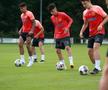 „Să consemnați cu exactitate cine a câștigat!” » SHOW cu MM, Charalabous și Mache la fotbal-tenis, în cantonamentul FCSB