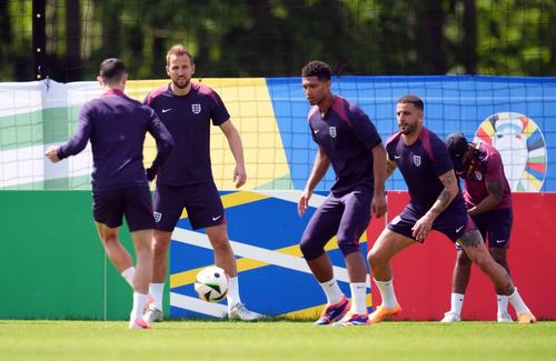 Englezii se pregătesc pentru duelul din „optimi” cu Slovacia / Foto: Imago