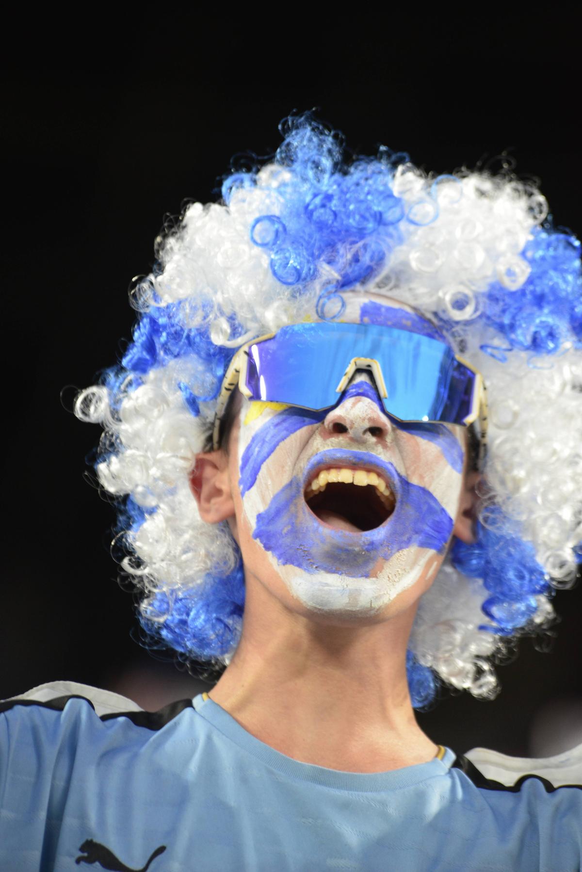 Fanii din Uruguay fac spectacol la Copa America