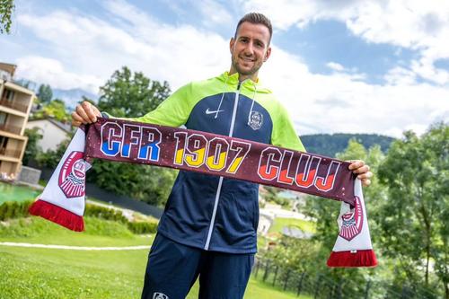 Adrian Păun s-a întors la prima dragoste / Sursă foto: Facebook@ CFR Cluj