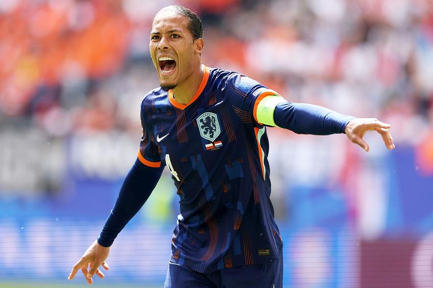 Virgil van Dijk simte că are o mare povară pe umeri la Euro 2024 / Foto: Guliver/gettyimages