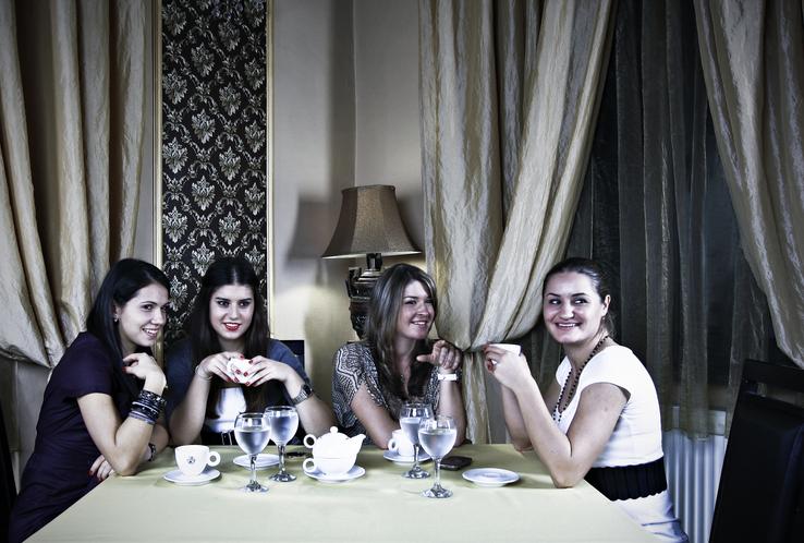 2009. Raluca Olaru alături de Sorana Cîrstea, Alexandra Dulgheru și Monica Niculescu, cele patru jucătoare din România care etrau în Top 100